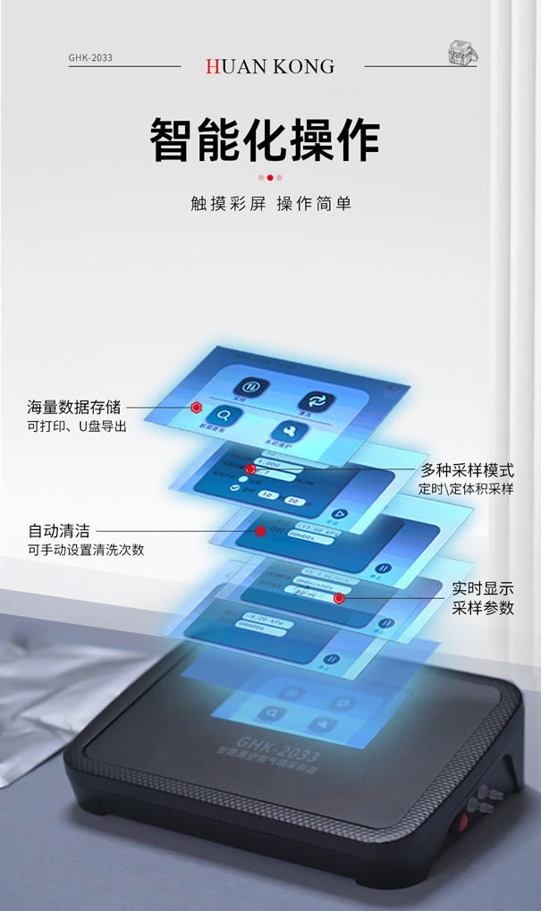 GHK-2033真空箱氣袋采樣器