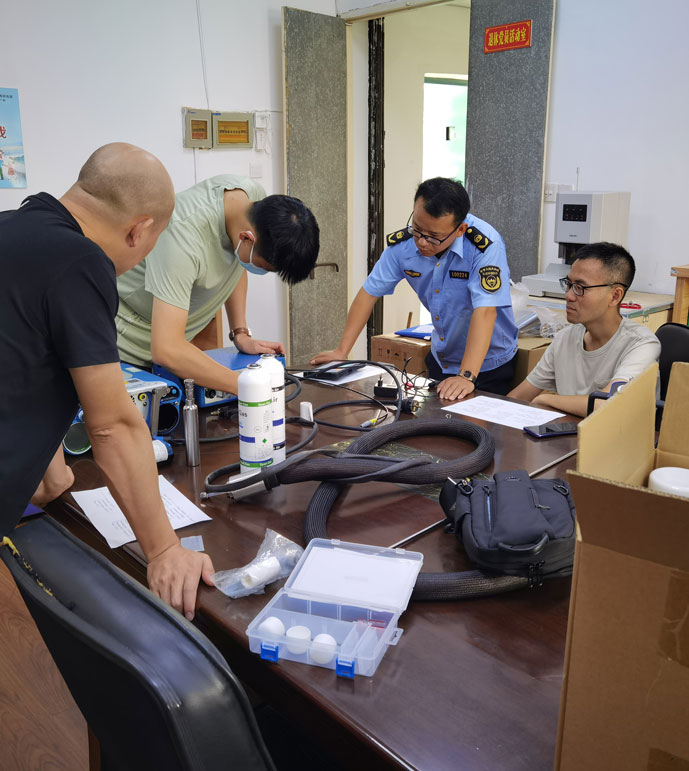 杭州建德環(huán)境監(jiān)測站PF-300交貨培訓(xùn)