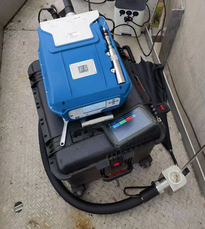 PF-300配合山西環(huán)保部大氣司調(diào)研測試