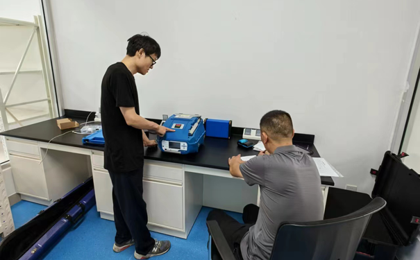 濟寧微山縣環(huán)保局PF-300交貨驗收